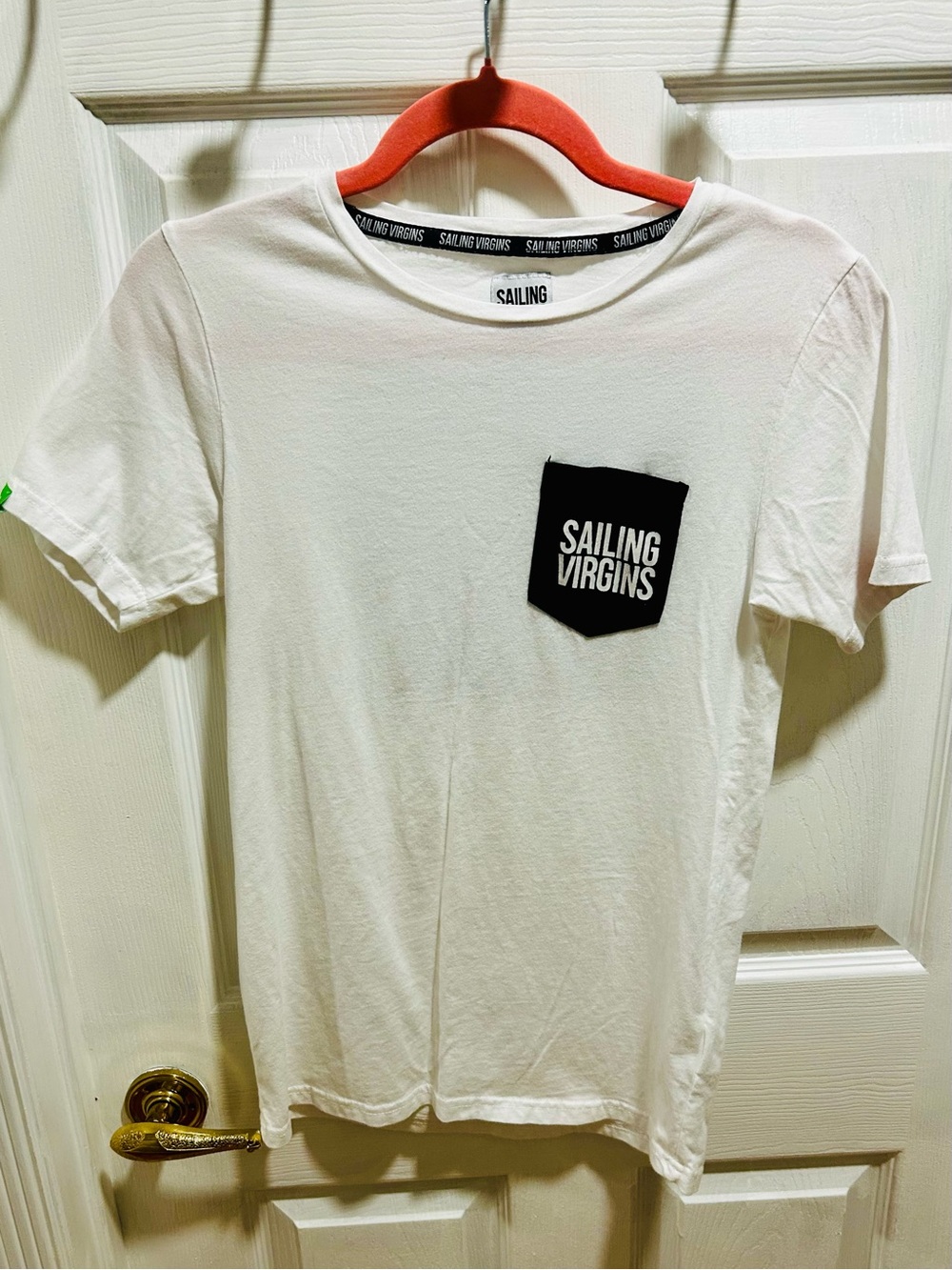 White Short-Sleeve Pocket Tee